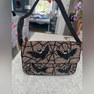 NWT tik tok viral hard to find Beaded Bat Design Women's Bag